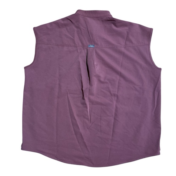 FIGS Rafaela Oversized Scrub Top Pink Mauve Size M - Picture 6 of 11